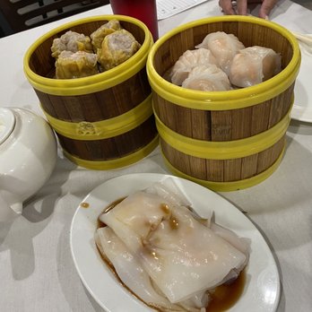 Star Kitchen - pork siu mai, har gow (shrimp dumplings), har cheung (shrimp noodle roll) - Dim Sum Near Me - Denver, Colorado