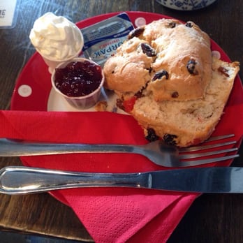 Eastern Bloc Records - Scone with butter, jam & (aerosol) cream - Music Venues Near Me - Manchester, XGM