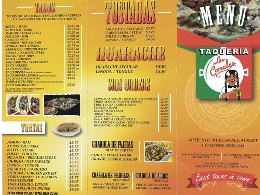 Menu photo 6 Taqueria Los Comales 3 Chicago, IL Menu photo 6 Taqueria Los Comales 3 Chicago, IL