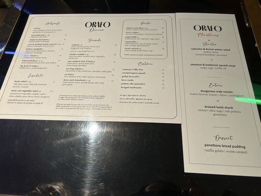Menu photo 1 orafo San Francisco, CA Menu photo 1 orafo San Francisco, CA