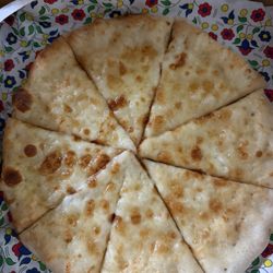 Manakeesh with mozzarella cheese