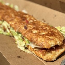 Subs N More - Ham and cheese with bacon?! Yes, please!