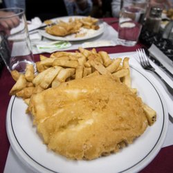 Jasper Fish & Chips - A generous serving of crispy Halibut and Chips.