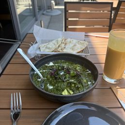 Saag paneer Saag paneer
