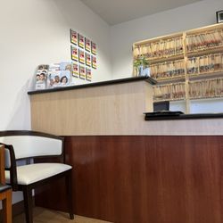 Front desk and their multiple Best of Mountain View awards