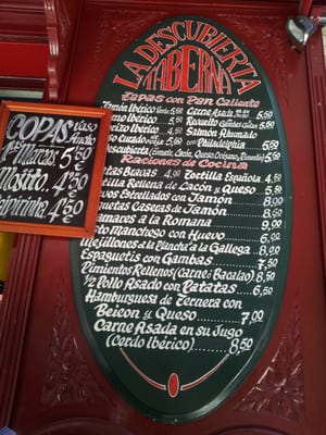 Menu photo 8 La Descubierta Madrid, M