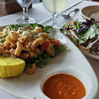Gaido's - Calamari and Salad - Seafood Near Me - Galveston, Texas