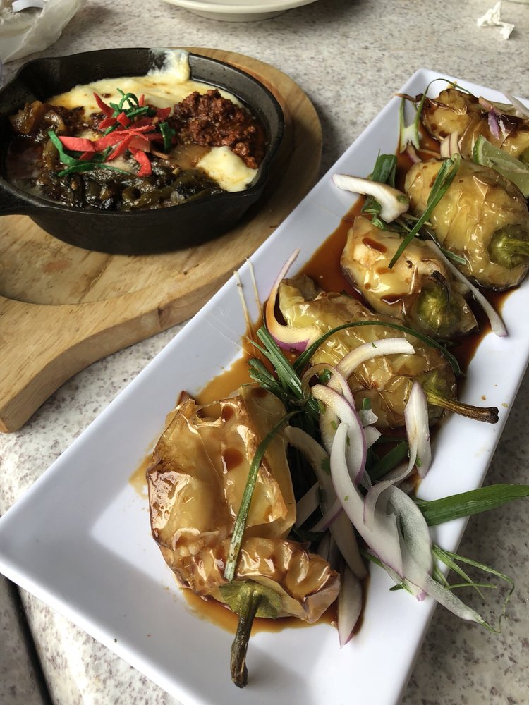 Toritos yellow peppers stuffed with cheese and shrimp. Yelp