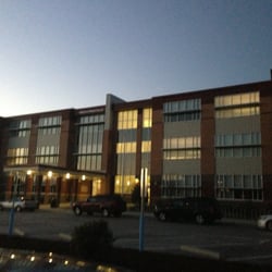 Mills Park Middle School - School at dusk