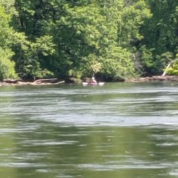 View of Mom on the river