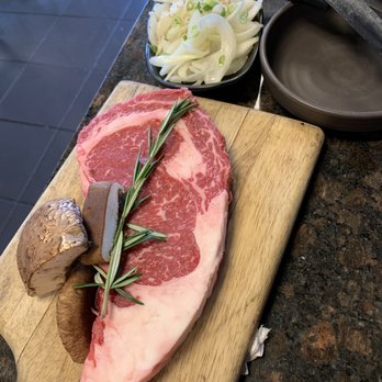 Wooga - USDA Prime Rib-Eye Steak - Korean Near Me - Fort Lee, New Jersey Wooga - USDA Prime Rib-Eye Steak - Korean Near Me - Fort Lee, New Jersey
