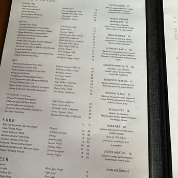 Roka Akor - Chicago - Menu - Sushi Bars Near Me - Chicago, Illinois Roka Akor - Chicago - Menu - Sushi Bars Near Me - Chicago, Illinois