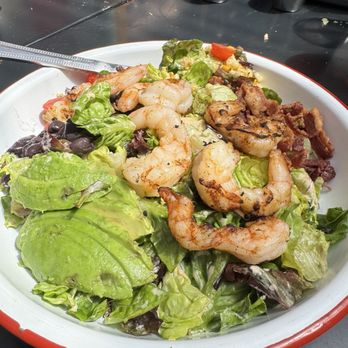 Sunset Cantina - Surf Trip Salad with shrimp - Cocktail Bars Near Me - San Francisco, California Sunset Cantina - Surf Trip Salad with shrimp - Cocktail Bars Near Me - San Francisco, California