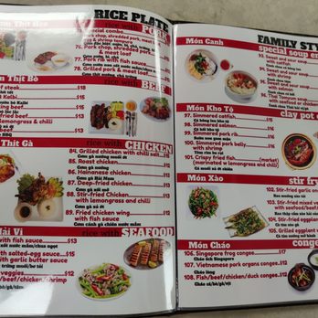 Pho Vietnam - Menu - Vietnamese Near Me - Honolulu, Hawaii