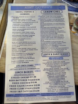 Menu photo 4 Aunt Catfish's Port Orange, FL