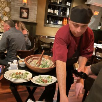 Cafe 2825 - Caesar salad tableside - Italian Near Me - Atlantic City, New Jersey
