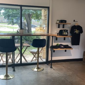 Refuge Coffee and Beer - Interior Seating and Merch - Coffee & Tea Near Me - San Antonio, Texas