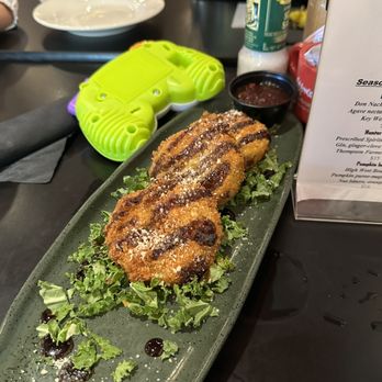 Maxine's On Shine - Fried green tomatoes. - New American Near Me - Orlando, Florida
