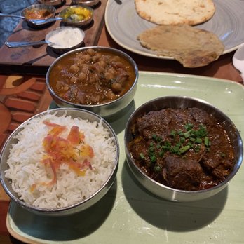 Sanaa - Pork Vindaloo, Chickpea Wat, Basmati Rice - Indian Near Me - Lake Buena Vista, Florida Sanaa - Pork Vindaloo, Chickpea Wat, Basmati Rice - Indian Near Me - Lake Buena Vista, Florida
