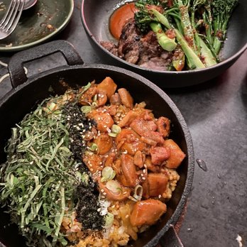 8282 - Iberico pork galbi, dakgalbi kimchi bap - Korean Near Me - New York, New York