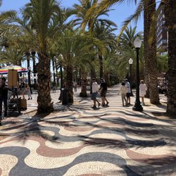 Plaza Puerta del Mar - Marble Sidewalk