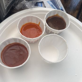 Off The Grid - Barbecue, hot, and Jerk sauces. So good... - Food Trucks Near Me - Sandwich, Massachusetts Off The Grid - Barbecue, hot, and Jerk sauces. So good... - Food Trucks Near Me - Sandwich, Massachusetts