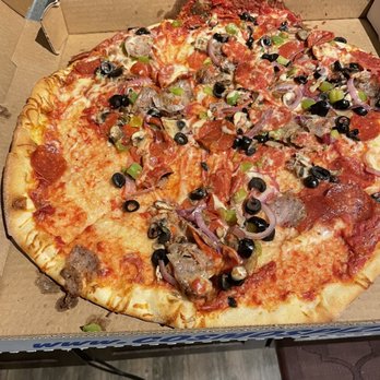 Cosmo’s Pizza - How it was delivered.. - Pizza Near Me - Lafayette, Colorado