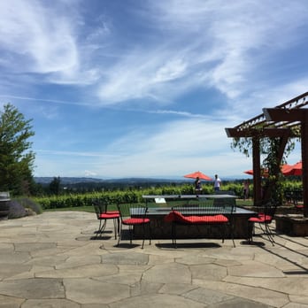 Ardiri Winery & Vineyards - View from covered patio seating by firepit - Wineries Near Me - Cornelius, Oregon Ardiri Winery & Vineyards - View from covered patio seating by firepit - Wineries Near Me - Cornelius, Oregon