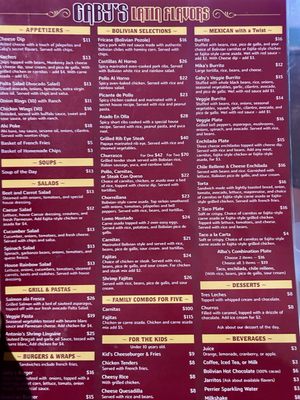 Menu photo 5 Gaby's Latin Flavors Big Bear Lake, CA Menu photo 5 Gaby's Latin Flavors Big Bear Lake, CA
