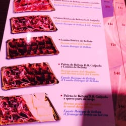 Come Jamón - Carta