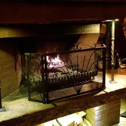 Casa Montella - Am Kamin.