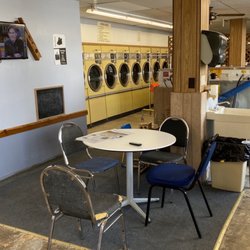 Golden Coin Cleaners - Student study area, children's play area, power receptacles available.
