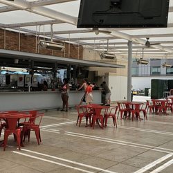 Bar area