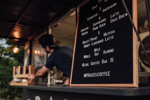 Menu photo 2 Praxis Coffee Roasters Austin, TX Menu photo 2 Praxis Coffee Roasters Austin, TX