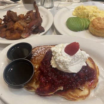 Briarpatch Restaurant - Raspberry Lemon Cream Pancakes - American Near Me - Winter Park, Florida