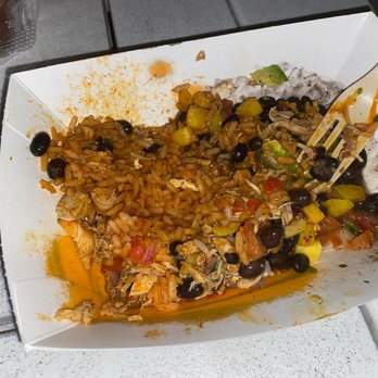 Bud And Alley's Taco Bar - Nasty Baja Bowl... - Mexican Near Me - Seaside, Florida