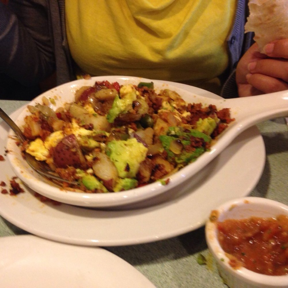 Fresh Start Cafe - Chorizo skillet. The best! - Breakfast & Brunch Near Me - Elmhurst, Illinois