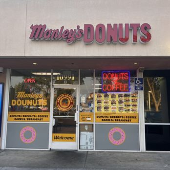Manley’s Donuts - Outside view - Donuts Near Me - Cupertino, California Manley’s Donuts - Outside view - Donuts Near Me - Cupertino, California