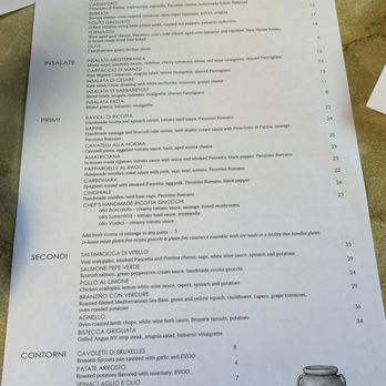 L'Orcio - Menu - Italian Near Me - New Haven, Connecticut