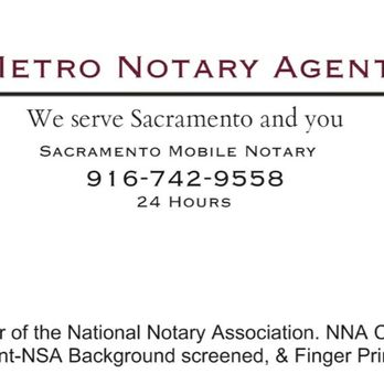 Metro Notary Agent - Notaries Near Me - Sacramento, California Metro Notary Agent - Notaries Near Me - Sacramento, California