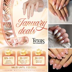 Angel & Sophia Nail Spa - JANUARY DEALS YOU'LL LOVE AT TEXAS NAIL LOUNGE