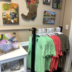 Kingsland Welcome Center - Local artists and shirts gallore are found at the Kingsland Welcome Center.