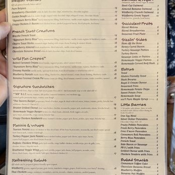 Wildberry Pancakes and Cafe - Menu - June 2025 - Breakfast & Brunch Near Me - Schaumburg, Illinois