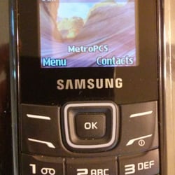 MetroPCS - Unlocked phone which she states it does not work and does not read sim card. Which it does.