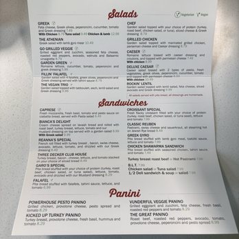 Bianca's Deli - Menu - Delis Near Me - Los Angeles, California