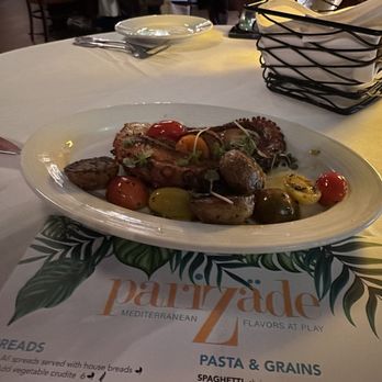 Parizade - Grilled Octopus - Mediterranean Near Me - Durham, North Carolina