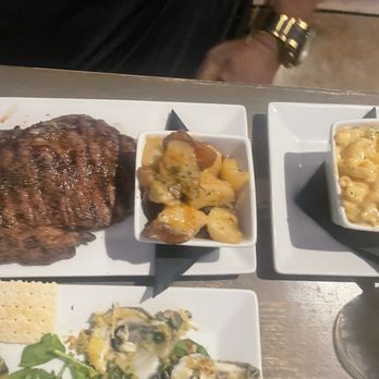 Baltimore Crab & Seafood - Chargrilled Angus Ribeye, Garlic Red Potatoes, Mac and Cheese - Seafood Near Me - Atlanta, Georgia Baltimore Crab & Seafood - Chargrilled Angus Ribeye, Garlic Red Potatoes, Mac and Cheese - Seafood Near Me - Atlanta, Georgia