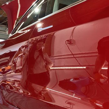 Colberns Detailing - Door panel finish after compounding, color correction and polishing before Ceramic coating. - Auto Detailing Near Me - Ventura, California