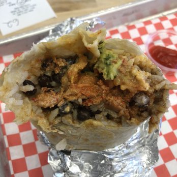 Mama Cho's BBQ - Spicy pork burrito... so amazing! - Barbeque Near Me - Castro Valley, California