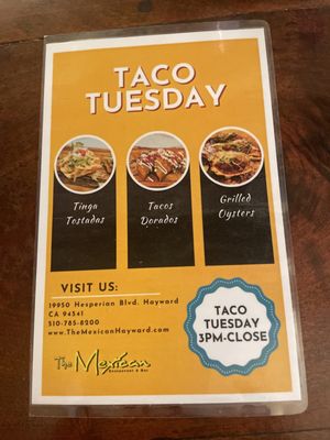 Menu photo 8 The Mexican Restaurant and Bar Hayward, CA Menu photo 8 The Mexican Restaurant and Bar Hayward, CA